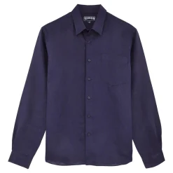 Homme Vilebrequin Chemises^Chemise En Lin Homme Unie