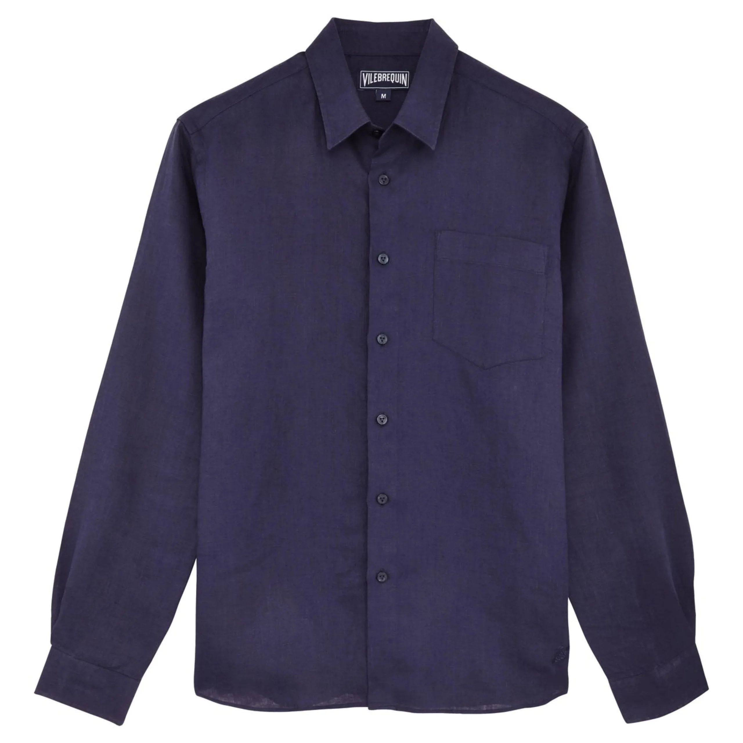 Homme Vilebrequin Chemises^Chemise En Lin Homme Unie