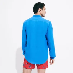 Homme Vilebrequin Chemises^Chemise En Lin Homme Unie