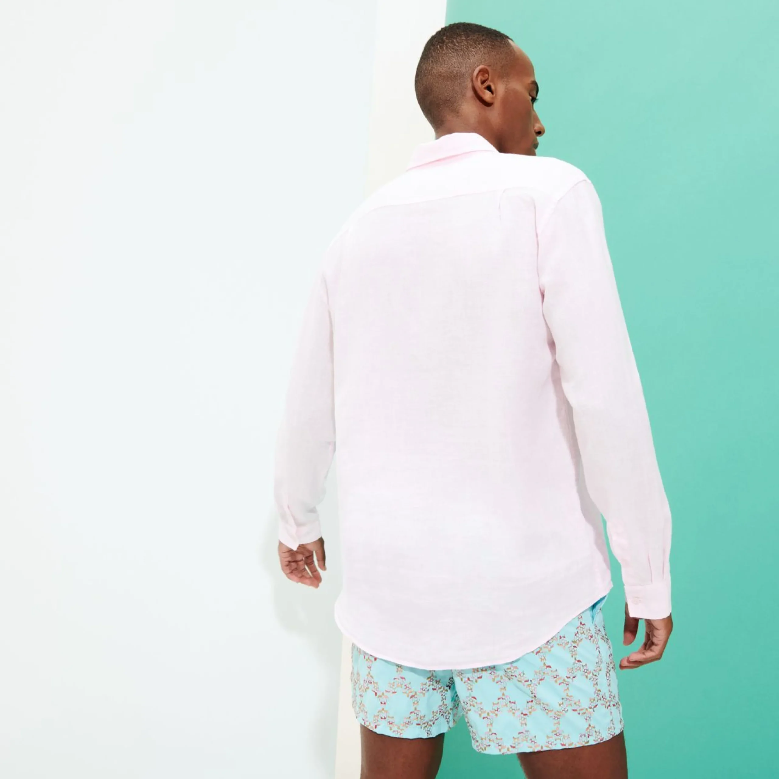 Homme Vilebrequin Chemises^Chemise En Lin Homme Unie