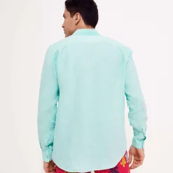 Homme Vilebrequin Chemises^Chemise En Lin Homme Unie