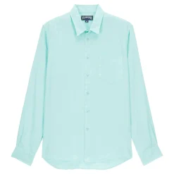 Homme Vilebrequin Chemises^Chemise En Lin Homme Unie