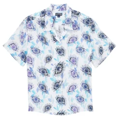 Femme Vilebrequin Chemises^Chemise En Lin Manches Courtes Femme Flash Flowers