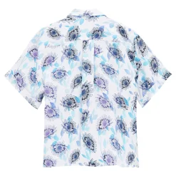 Femme Vilebrequin Chemises^Chemise En Lin Manches Courtes Femme Flash Flowers