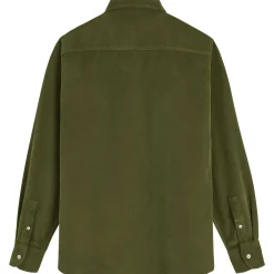Homme Vilebrequin Chemises^Chemise En Velours Deux Milleraies Homme Uni