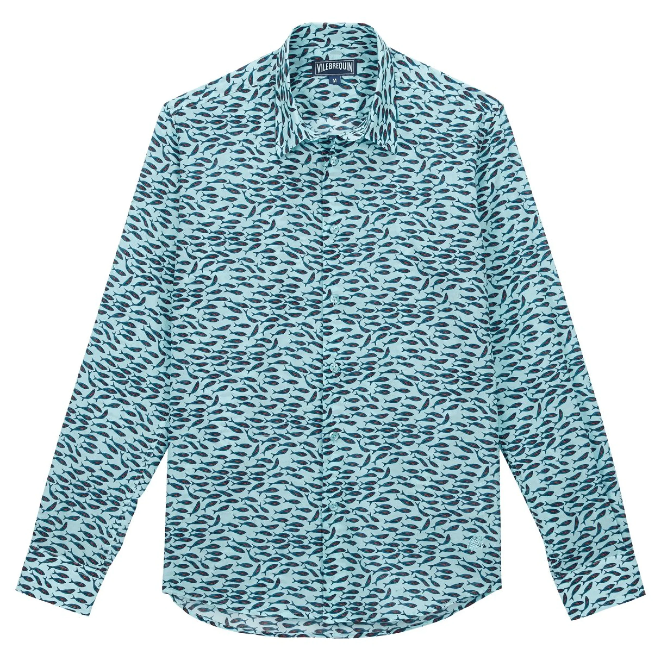 Femme Vilebrequin Chemises^Chemise En Voile De Coton Organique Unisexe Gulf Stream