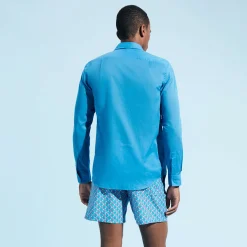 Femme Vilebrequin Chemises^Chemise En Voile De Coton Organique Unisexe Unie