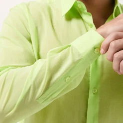 Femme Vilebrequin Chemises^Chemise En Voile De Coton Organique Unisexe Unie