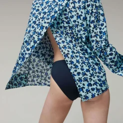 Femme Vilebrequin Robes^Chemise En Voile De Coton Organique Femme Turtles Leopard- X Angelo Tarlazzi