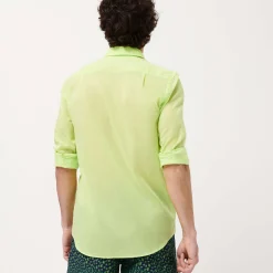 Femme Vilebrequin Chemises^Chemise Legere Unisexe En Voile De Coton Unie