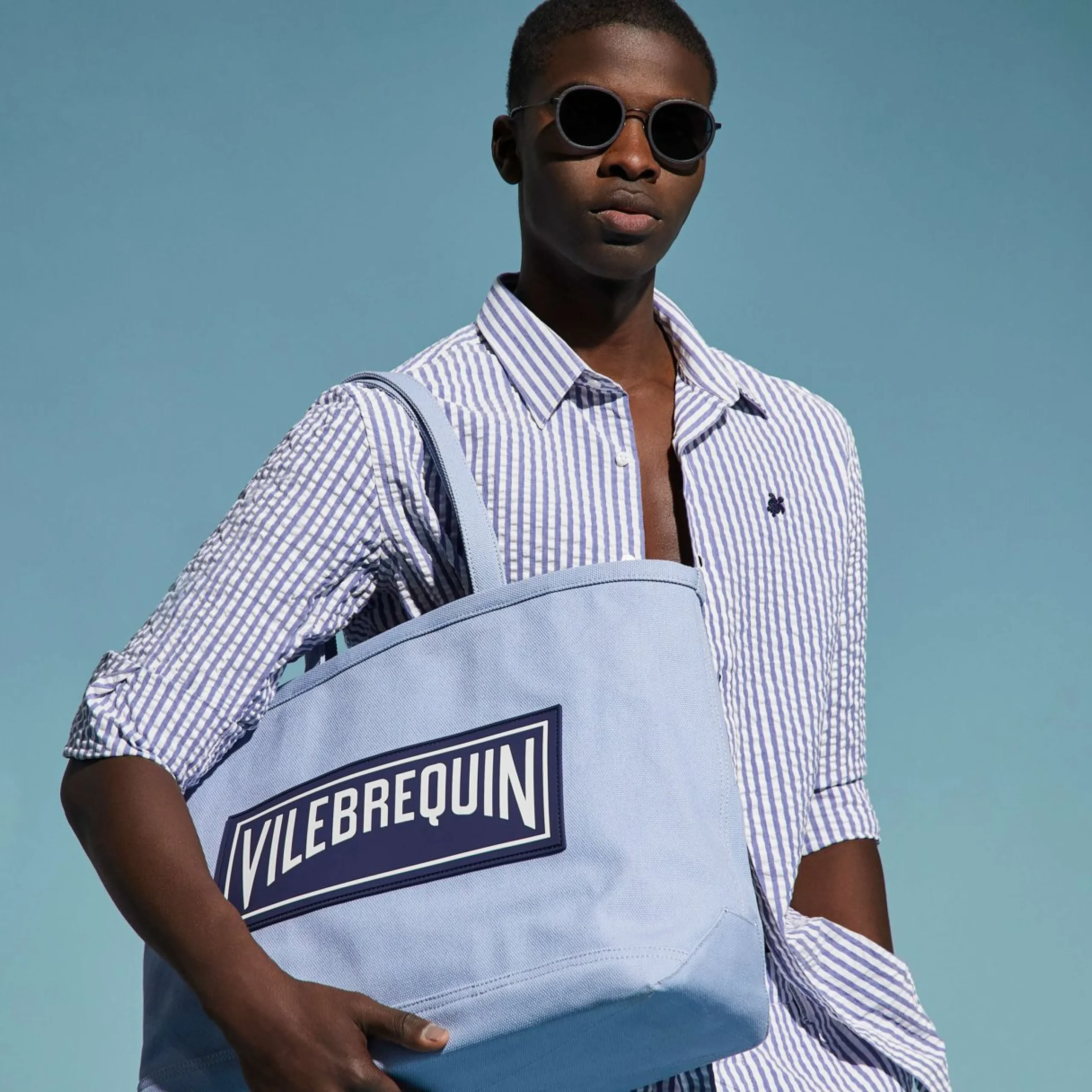 Homme Vilebrequin Chemises^Chemise Seersucker Homme