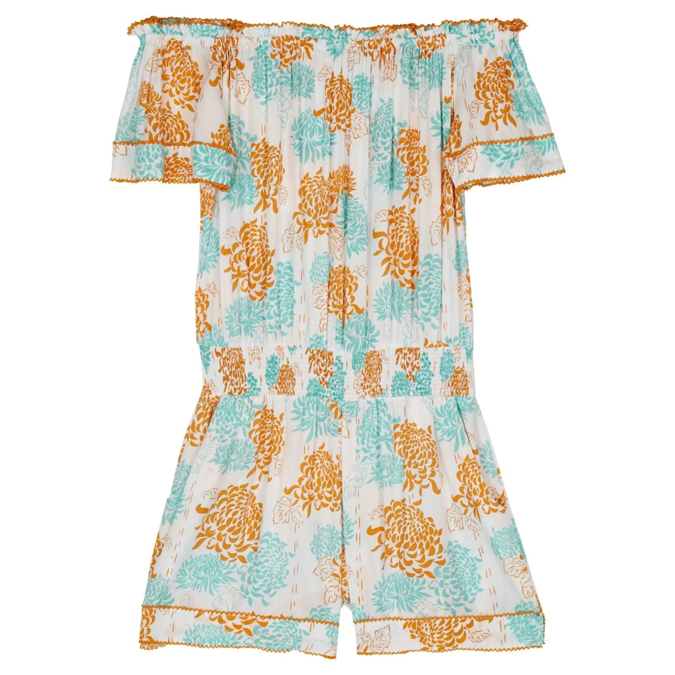 Femme Vilebrequin Combishorts^Combinaison Short Femme Iridescent Flowers Of Joy- X Poupette St Barth