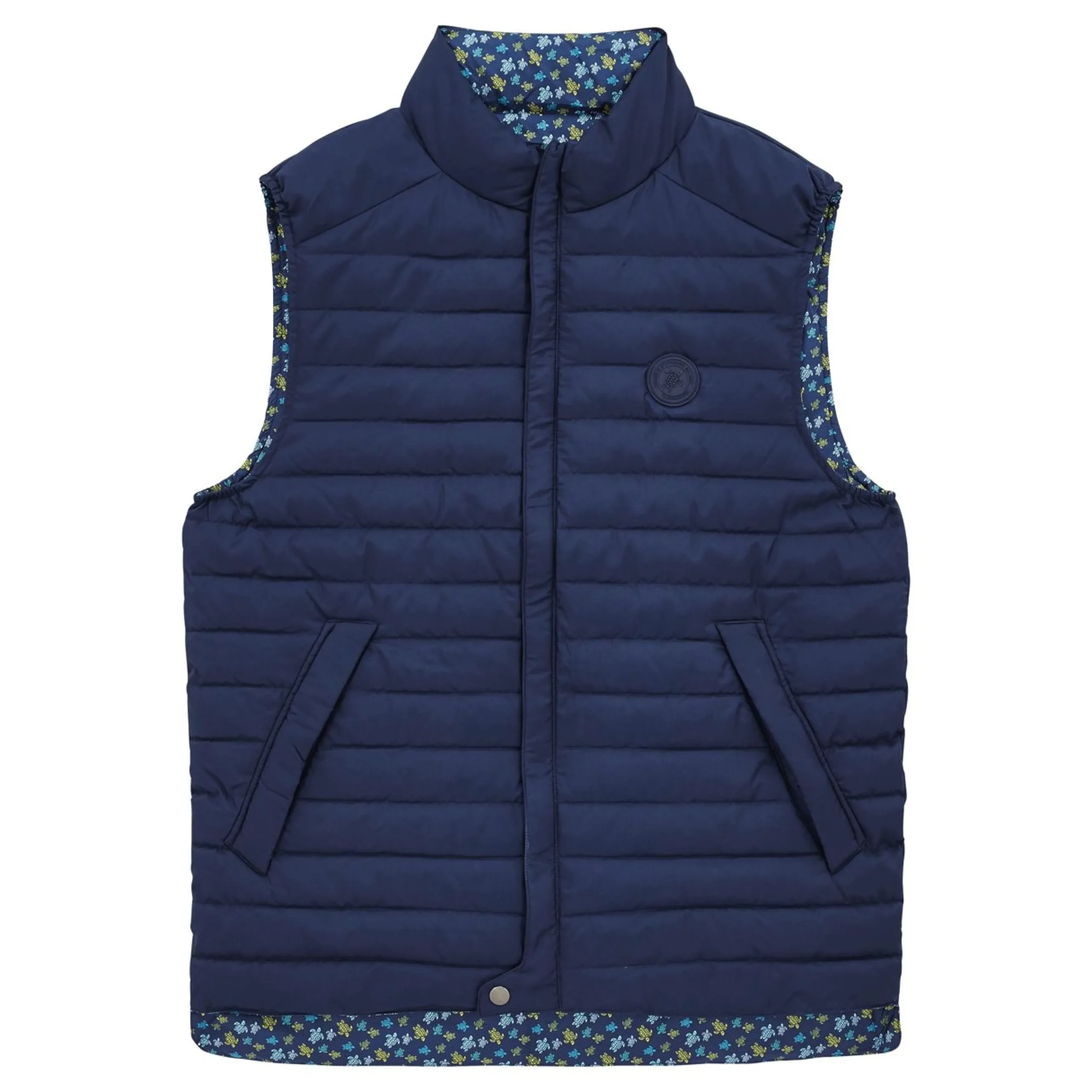 Femme Vilebrequin Vestes^Doudoune Reversible Unisexe Micro Tortues Rainbow