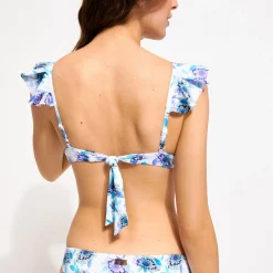 Femme Vilebrequin Haut A Armature^Haut De Maillot De Bain A Armature Femme Flash Flowers
