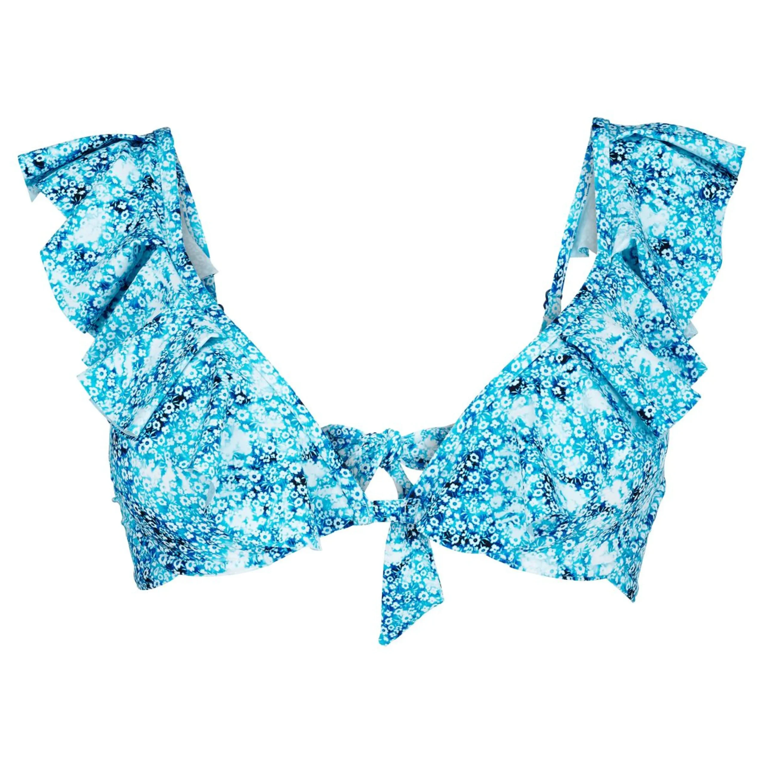 Femme Vilebrequin Tous Les Hauts^Haut De Maillot De Bain A Armature Femme Flowers Tie & Dye