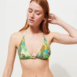 Femme Vilebrequin Tous Les Hauts^Haut De Maillot De Bain Foulard Femme Jungle Rousseau