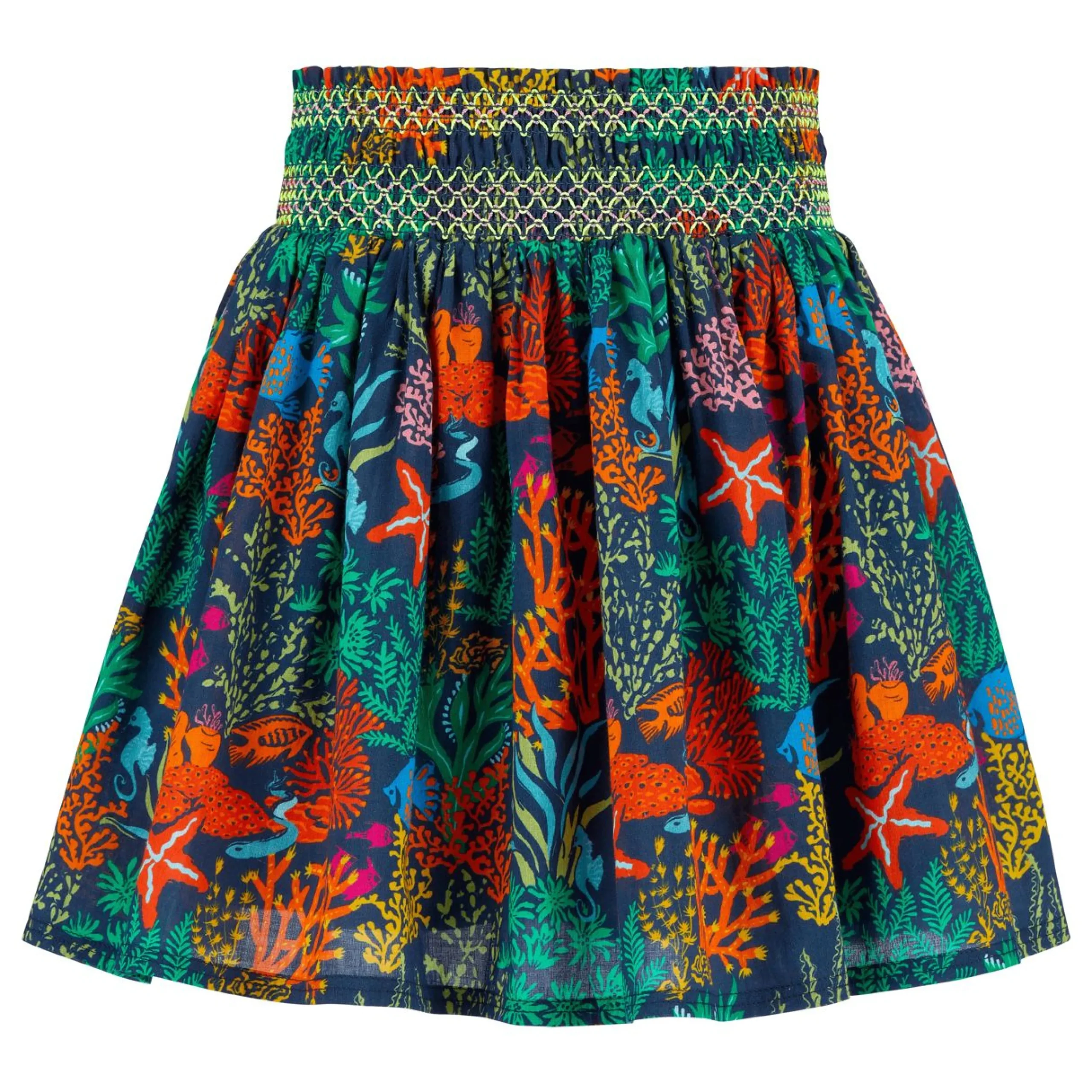 Fille Vilebrequin Jupes^Jupe Fille Fonds Marins Multicolores