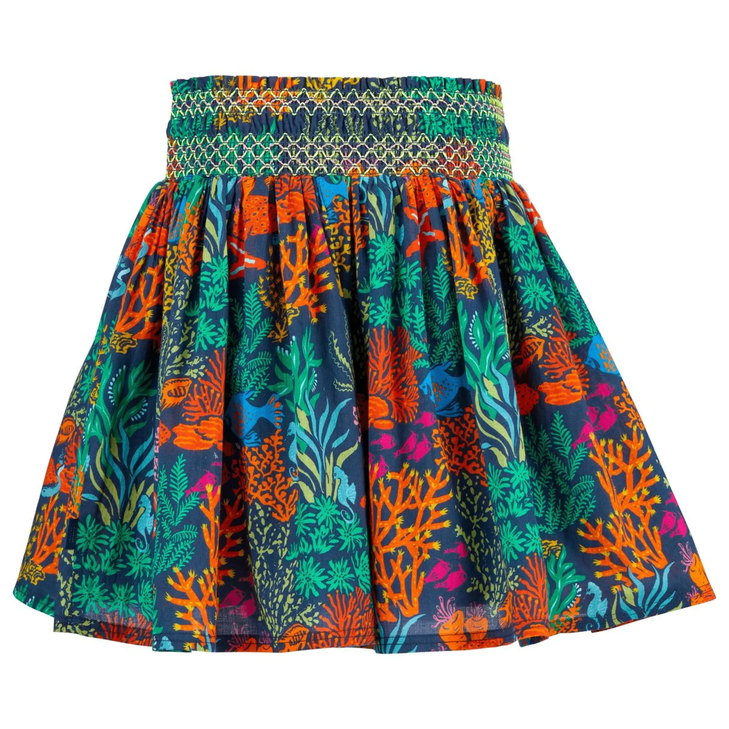 Fille Vilebrequin Jupes^Jupe Fille Fonds Marins Multicolores