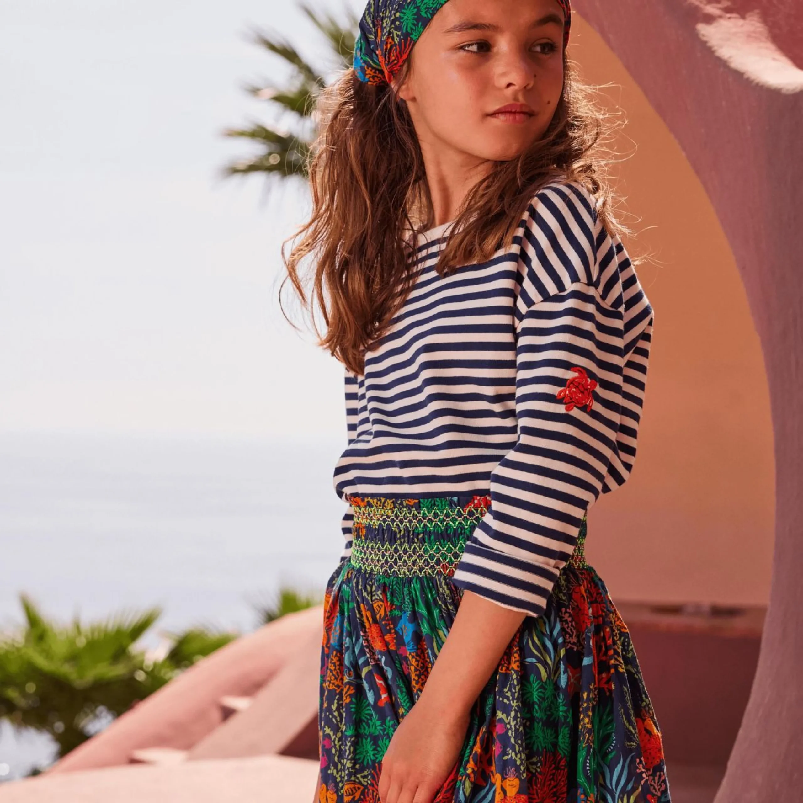 Fille Vilebrequin Jupes^Jupe Fille Fonds Marins Multicolores