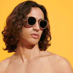 Femme Vilebrequin Lunettes De Soleil^Lunettes De Soleil Bois De Tulipier - Vbq X Shelter