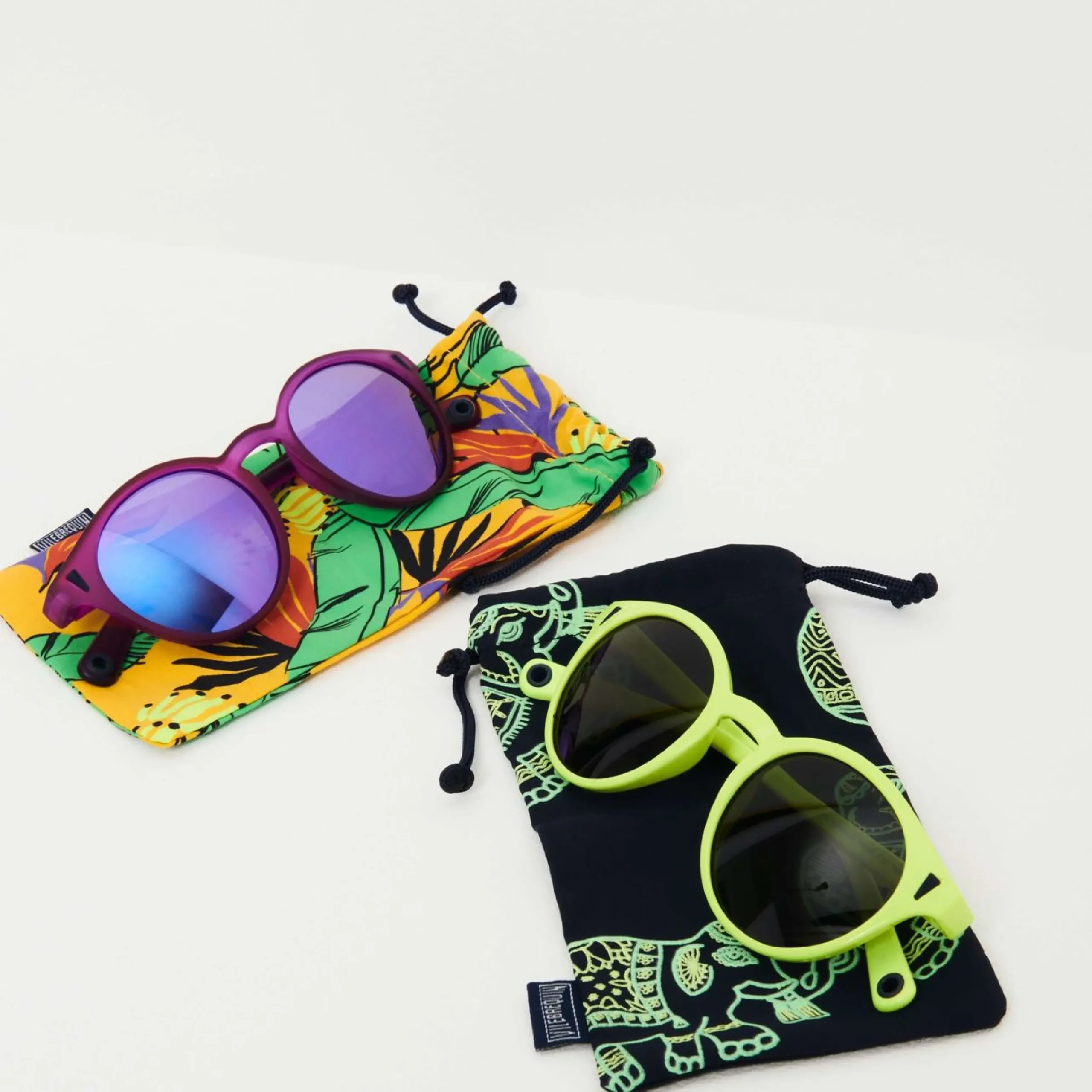 Femme Vilebrequin Lunettes De Soleil^Lunettes De Soleil Flottantes Vertes Unies