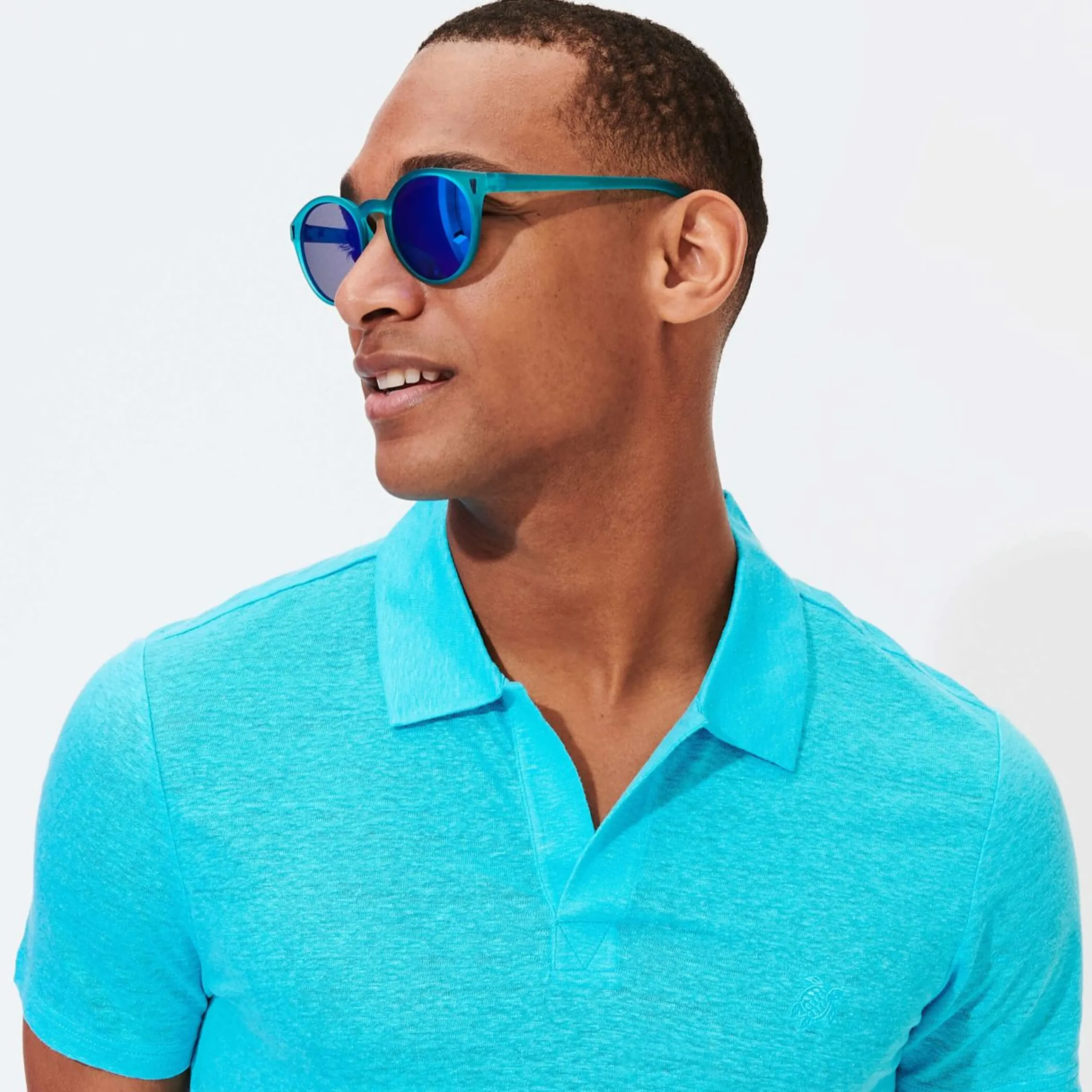 Femme Vilebrequin Lunettes De Soleil^Lunettes De Soleil Flottantes Azures Unies