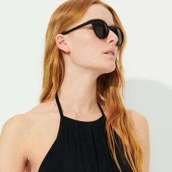 Femme Vilebrequin Lunettes De Soleil^Lunettes De Soleil Flottantes Noires