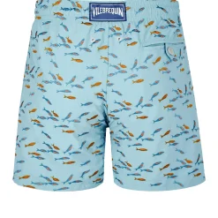 Homme Vilebrequin Le Père & Fils^Maillot De Bain Brodé Homme Gulf Stream - Edition Limitee