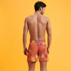 Homme Vilebrequin Le Brodé^Maillot De Bain Brodé Homme Ronde Tortues Multicolores - Edition Limitee