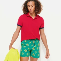 Homme Vilebrequin Le Brodé^Maillot De Bain Brodé Homme Starfish Dance - Edition Limitee