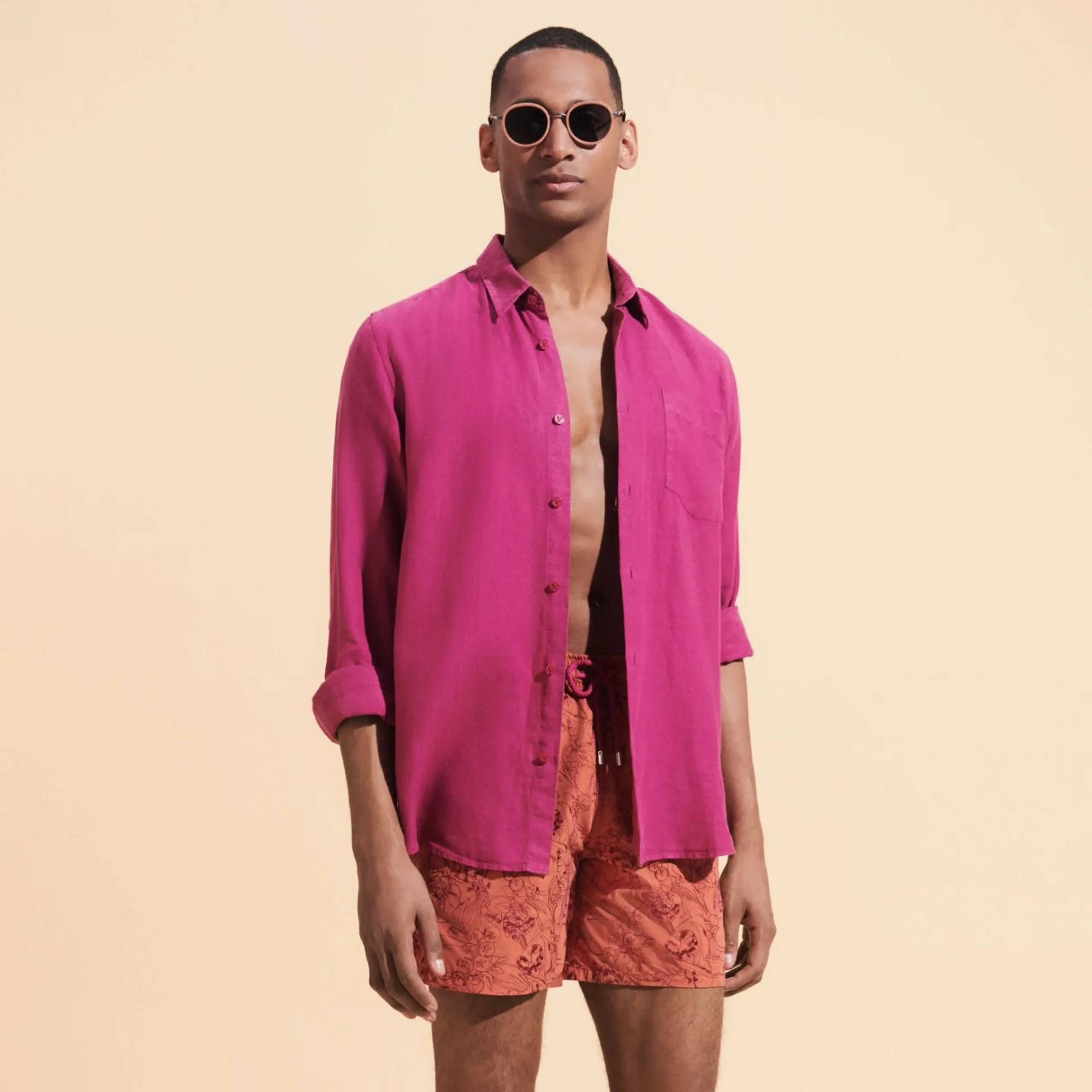 Homme Vilebrequin Le Brodé^Maillot De Bain Brodé Homme Marche Provencal - Edition Limitee