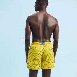 Homme Vilebrequin Le Père & Fils^Maillot De Bain Brodé Homme Gulf Stream - Edition Limitee