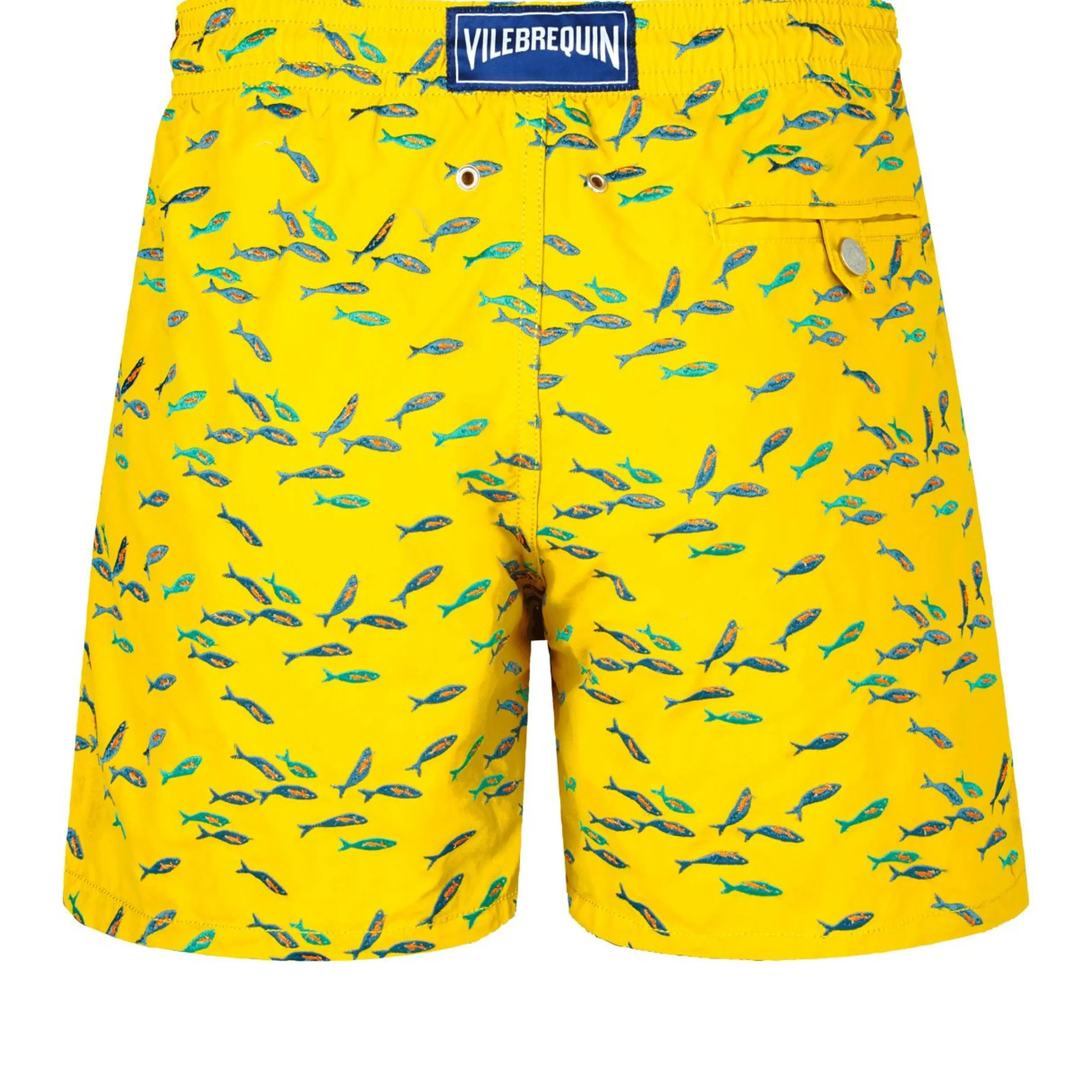 Homme Vilebrequin Le Père & Fils^Maillot De Bain Brodé Homme Gulf Stream - Edition Limitee