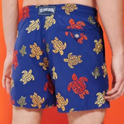 Homme Vilebrequin Le Brodé^Maillot De Bain Brodé Homme Ronde Des Tortues - Edition Limitee