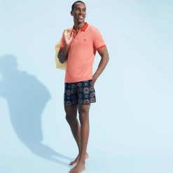 Homme Vilebrequin Le Brodé^Maillot De Bain Brodé Homme Poulpes Neon - Edition Limitee