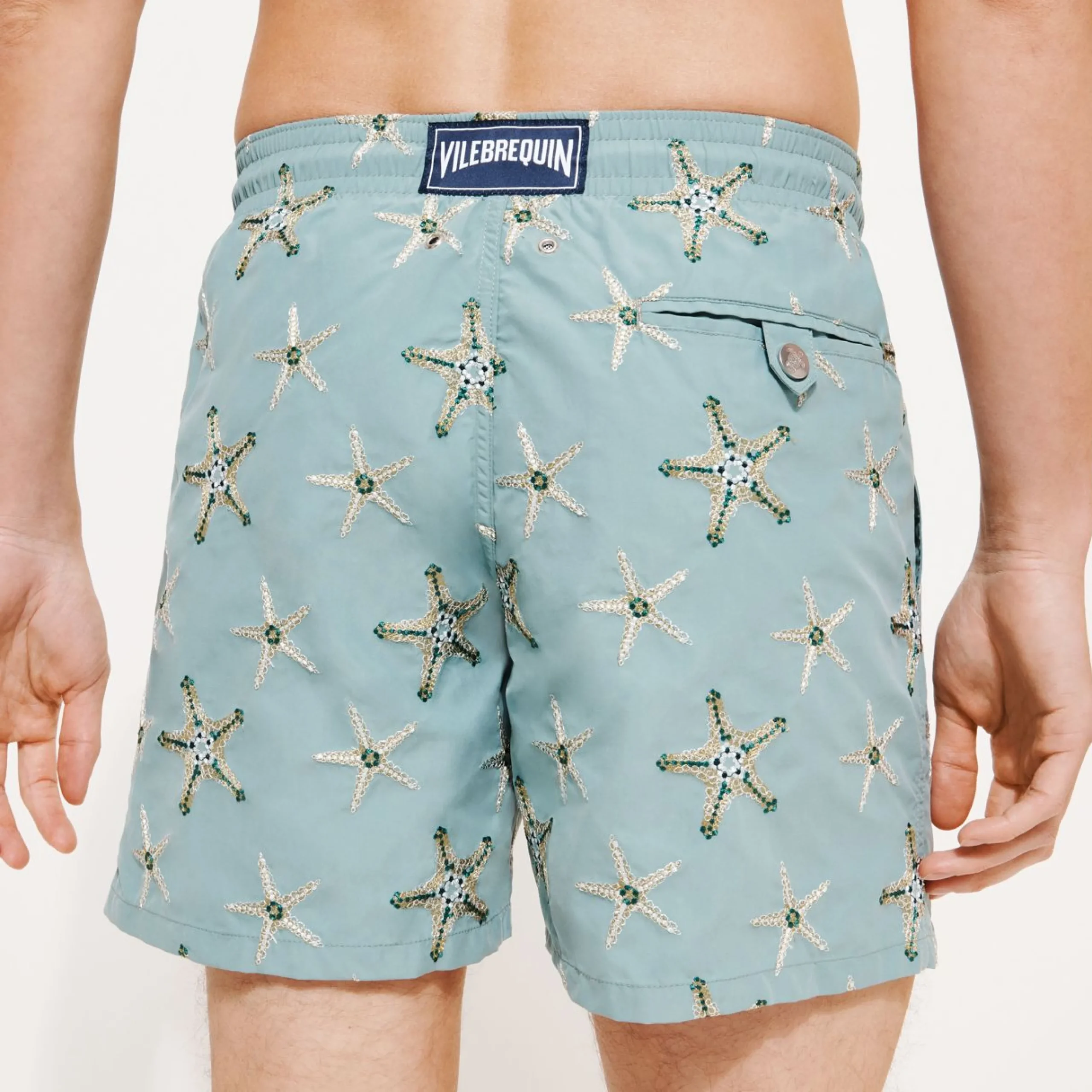 Homme Vilebrequin Le Brodé^Maillot De Bain Brodé Homme Starfish Dance - Edition Limitee