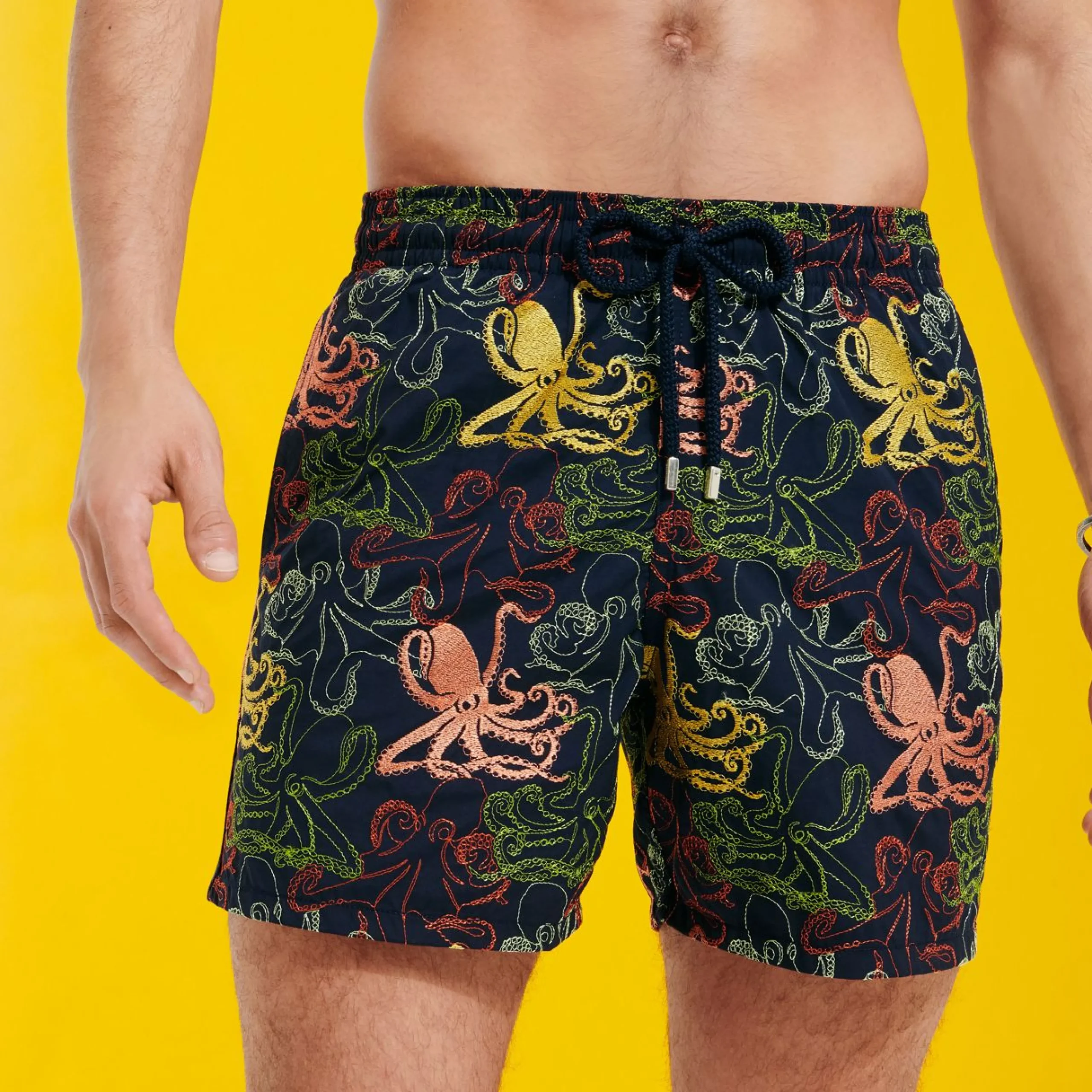 Homme Vilebrequin Le Brodé^Maillot De Bain Brodé Homme Octopussy - Edition Limitee