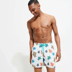 Homme Vilebrequin Le Brodé^Maillot De Bain Brodé Homme Ronde Des Tortues - Edition Limitee