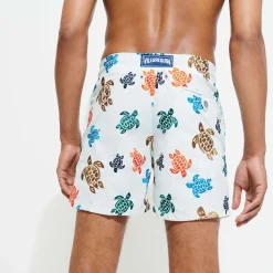 Homme Vilebrequin Le Brodé^Maillot De Bain Brodé Homme Ronde Des Tortues - Edition Limitee