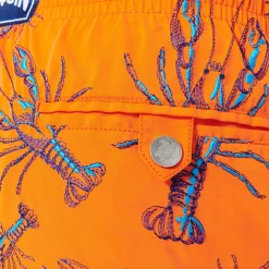 Homme Vilebrequin Le Brodé^Maillot De Bain Brodé Homme Lobsters - Edition Limitee