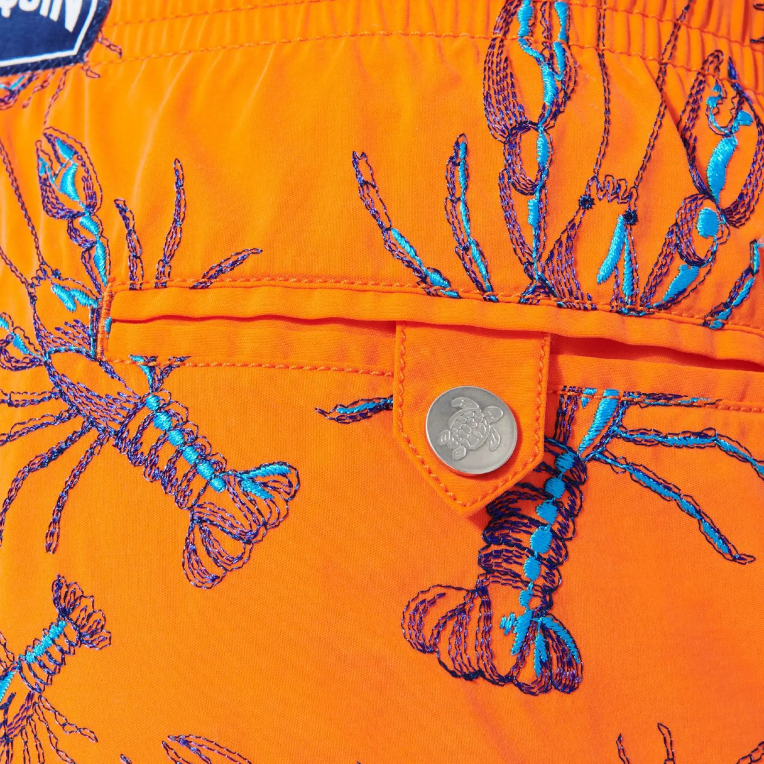 Homme Vilebrequin Le Brodé^Maillot De Bain Brodé Homme Lobsters - Edition Limitee
