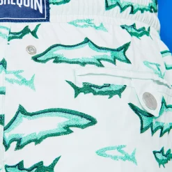 Homme Vilebrequin Le Brodé^Maillot De Bain Brodé Homme Requins 3D - Edition Limitee