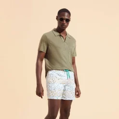 Homme Vilebrequin Le Brodé^Maillot De Bain Brodé Homme Raiatea - Edition Limitee