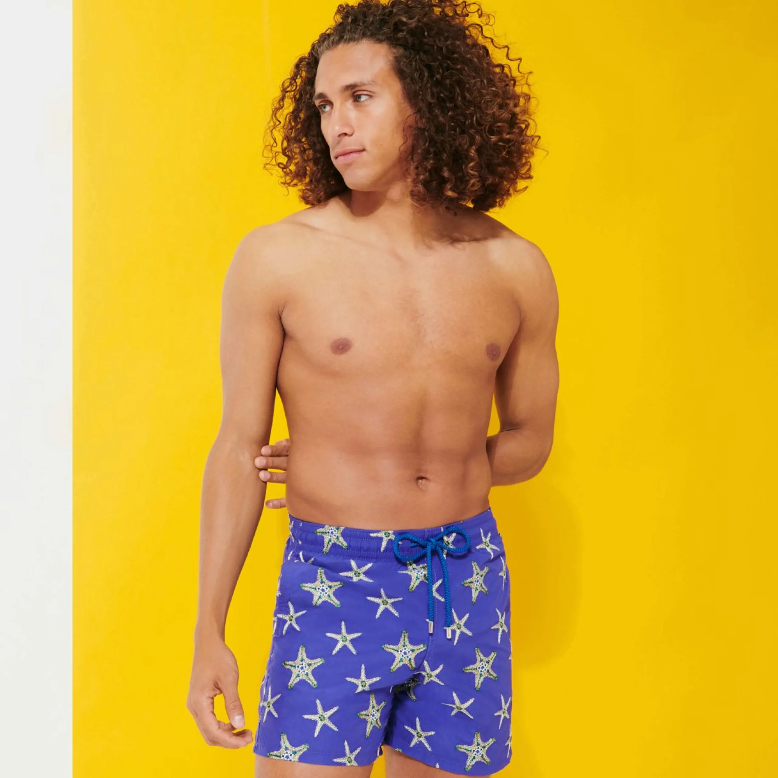 Homme Vilebrequin Le Brodé^Maillot De Bain Brodé Homme Starfish Dance - Edition Limitee