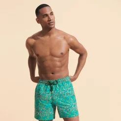 Homme Vilebrequin Le Brodé^Maillot De Bain Brodé Homme Raiatea - Edition Limitee