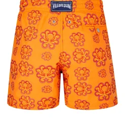 Homme Vilebrequin Le Père & Fils^Maillot De Bain Brodé Homme Poulpes Neon - Edition Limitee