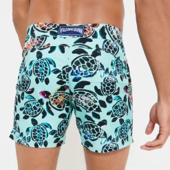 Homme Vilebrequin La Ceinture Plate^Maillot De Bain Ceinture Plate Homme Screen Turtles