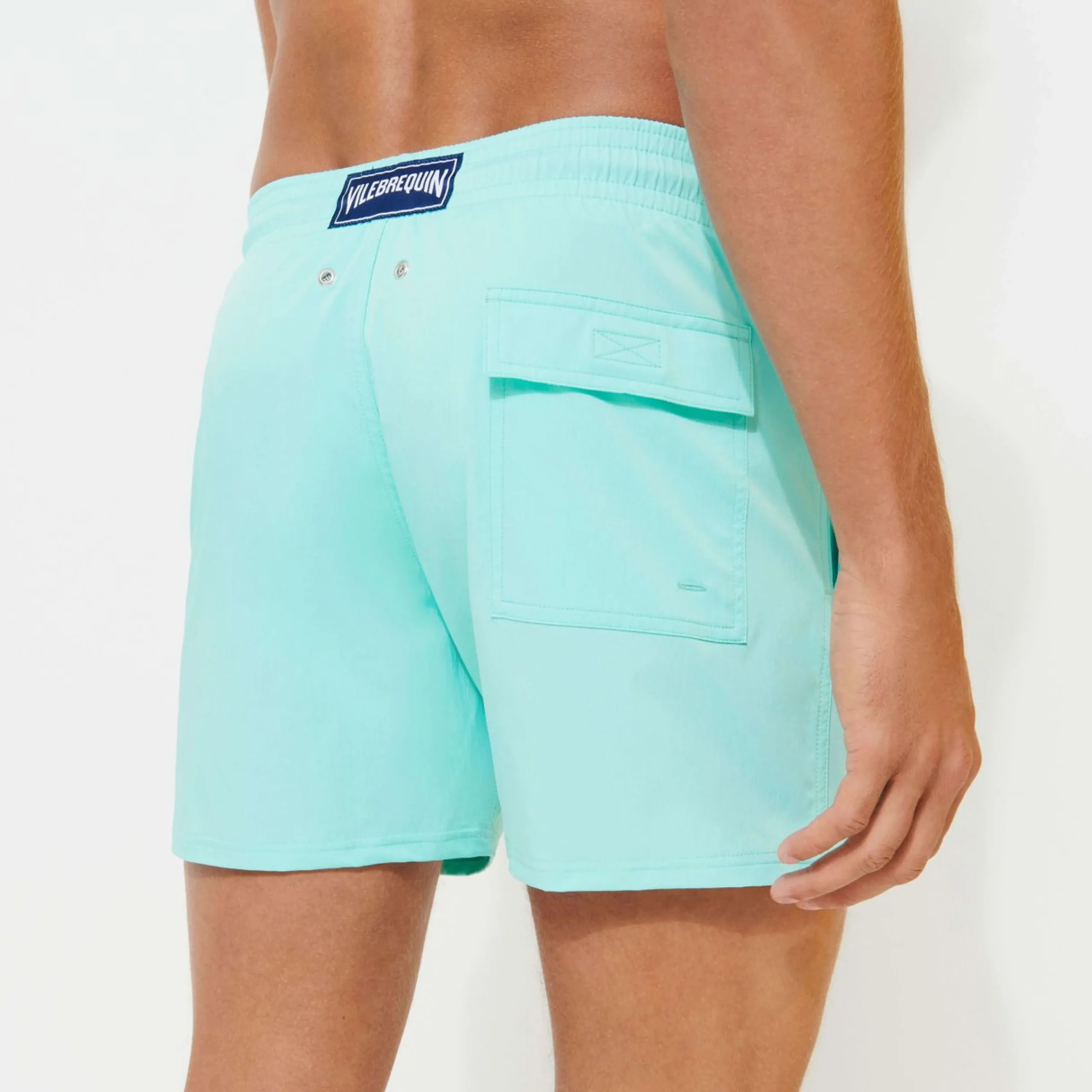 Homme Vilebrequin Le Stretch^Maillot De Bain Court Stretch Homme Uni