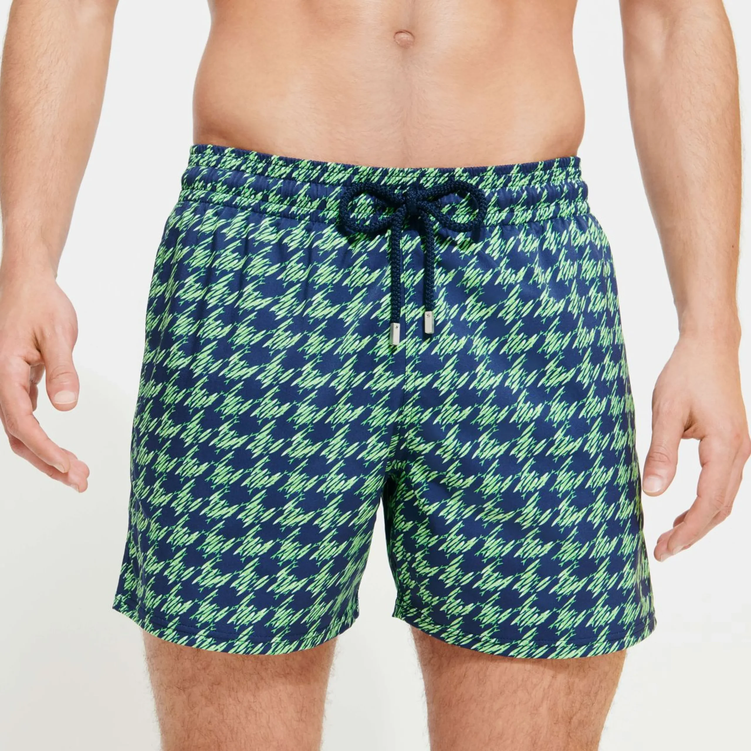 Homme Vilebrequin Le Stretch^Maillot De Bain Court Stretch Homme Fish Foot