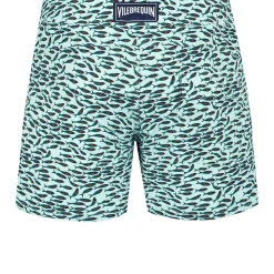 Homme Vilebrequin Le Père & Fils^Maillot De Bain Court Strech Ceinture Plate Homme Gulf Stream